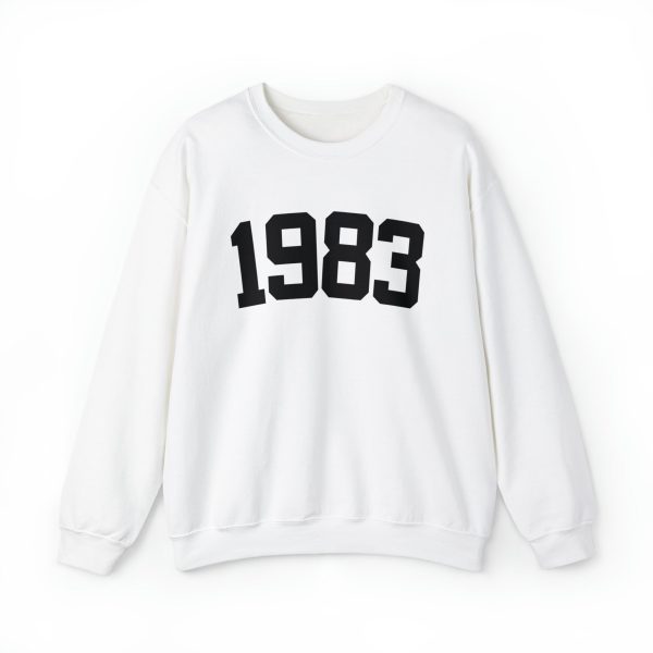 1983 Sweatshirt, 1983 College Style 1983 Year Sweatshirt, 1983 Birthday Shirt, 1983 Birthday Gift, 40th Birthday Sweatshirt, Gift for Her