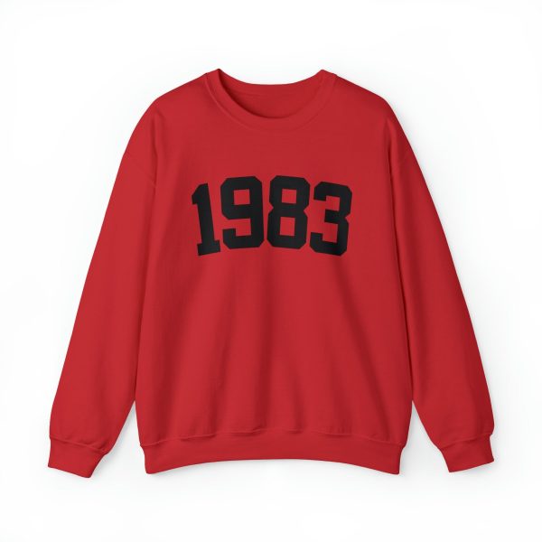 1983 Sweatshirt, 1983 College Style 1983 Year Sweatshirt, 1983 Birthday Shirt, 1983 Birthday Gift, 40th Birthday Sweatshirt, Gift for Her