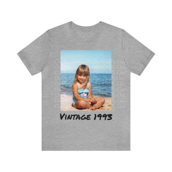 Custom Photo Shirt, 1994 Custom Picture Shirt, 1994 Birthday Shirt, 1994 Tee, Custom Face Shirt, Retro Birthday Shirt, Funny Gift Shirt,30th