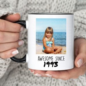 Custom Mug, Personalized Mug, 1993 Birthday Mug Gift, Personalized 1993 Photo Mug 30th Birthday Mug 30th Party Gifts Vintage 1993 Mug Gift