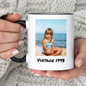 Custom Mug, Personalized Mug, 1993 Birthday Mug Gift, Personalized 1993 Photo Mug 30th Birthday Mug 30th Party Gifts Vintage 1993 Mug Gifts