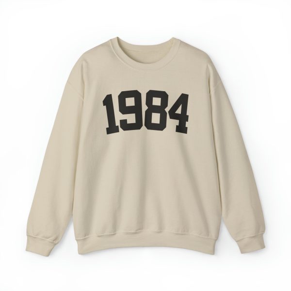 1984 Sweatshirt, 1984 College Style 1984 Year Sweatshirt, 1984 Birthday Shirt, 1984 Birthday Gift, 40th Birthday Sweatshirt, Gift for Her