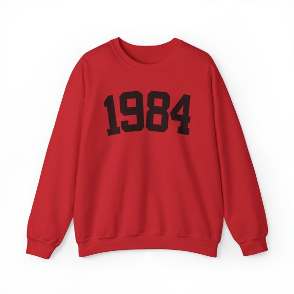 1984 Sweatshirt, 1984 College Style 1984 Year Sweatshirt, 1984 Birthday Shirt, 1984 Birthday Gift, 40th Birthday Sweatshirt, Gift for Her