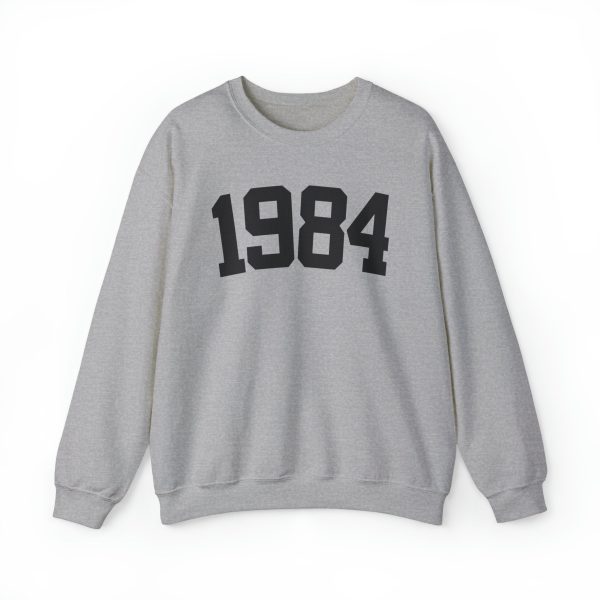 1984 Sweatshirt, 1984 College Style 1984 Year Sweatshirt, 1984 Birthday Shirt, 1984 Birthday Gift, 40th Birthday Sweatshirt, Gift for Her