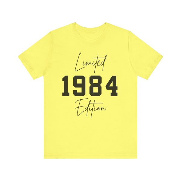 1984 Shirt, 1984 College Style Shirt, 1984 Year Shirt 1984 Birthday Shirt, 1984 Birthday Gift, 40th Birthday Shirt Gift for Her Gift for Him