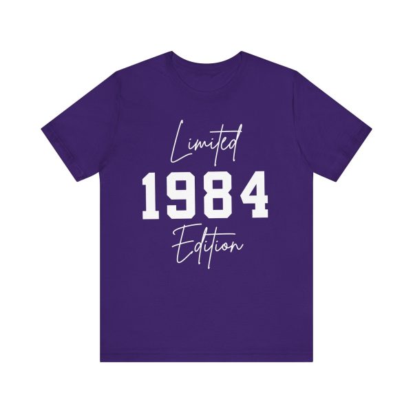 1984 Shirt, 1984 College Style Shirt, 1984 Year Shirt 1984 Birthday Shirt, 1984 Birthday Gift, 40th Birthday Shirt Gift for Her Gift for Him
