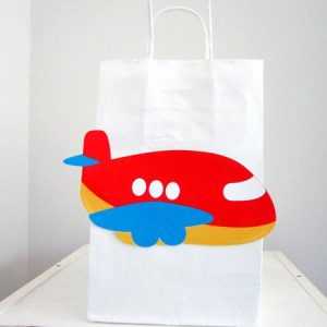 Airplane Party Favor, Goody, Gift Bags