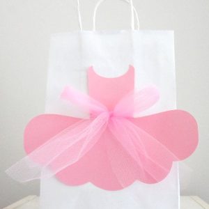Ballerina Favor Bags, Tutu Goody Bags, Tutu Favor Bags, Ballet Favor Bags