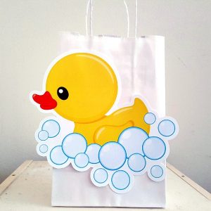 Rubber Ducky Goody Bags, Rubber Ducky Favor Bags, Rubber Ducky Gift Bags