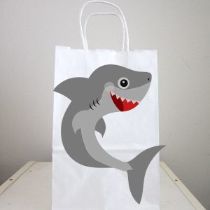 Shark Goody Bags, Shark Favor Bags, Shark Party Bags, Shark Birthday, Under the Sea Goody Bags, Under the Sea Favor Bags - Item# 811161027A
