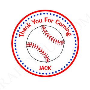 Baseball Favor Tags, Baseball Favors, Baseball Gift Bag Tags