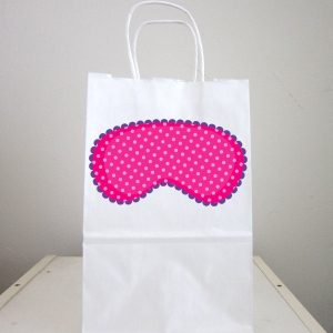Sleepover Goody Bags, Slumber Party Goody Bags, Sleepover Favor Bags, Slumber Party Favor Bags, Eye Mask Bags,  Sleep Mask (52171034P)