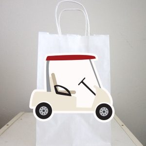 Golf Cart Goody Bags, Golfing Goody Bags, Golfing Party Favor Bags, Golfing Gift Bags, Golf Goodie Bags, Golf Goody Bags