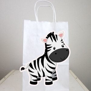 Zebra Goody Bags, Zebra Favor Bags, Zebra Gift Bags, Zebra Bag Goodie Bags