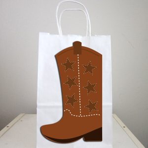 Cowboy Goody Bags, Cowboy Favor Bags, Cowboy Goodie Bags, Cowboy Party Bags