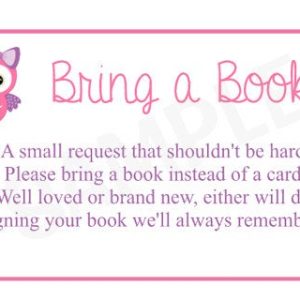Owl Bring a Book - PRINTABLE FILE