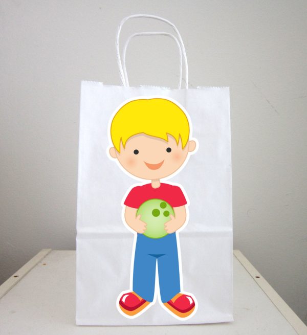 Bowling Goody Bags, Bowling Favor Bags, Bowling Gift Bags, Bowling Party Bags