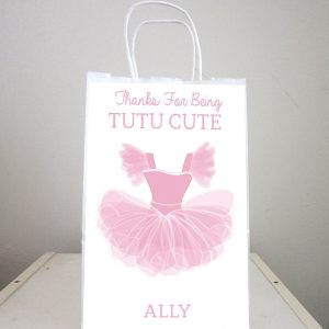 Tutu Goody Bags, Tutu Favor Bags, Tutu Gift Bags, Ballerina Favor Goody Bags - Ballerina Favor Bags, Ballet Favor Bags
