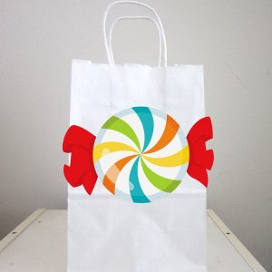 Candy Goody Bags, Candy Favor Bags, Candy Gift Bags, Sweet Sixteen Goody Bags, Candyland Goody Bags