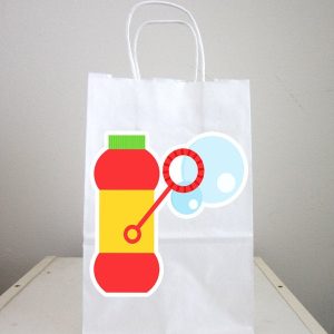 Bubbles Goody Bags, Bubbles Favor Bags, Bubbles Party