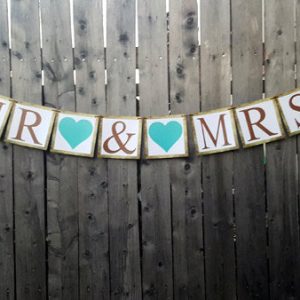 Mr. and Mrs. Banner, Mr and Mrs Sign, Mr and Mrs Banner, Wedding Banner, Rustic Wedding Banner, MR & MRS Wedding Sign, Barn Wedding
