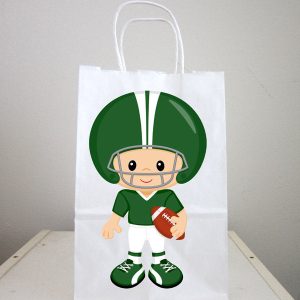 Football Goody Bags, Football Goodie Bags, Football Favor Bags, Football Player Favors, Football Gift Bags