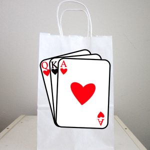 Playing Cards Goody Bags, Casino Party Goody Bags, Magician Goody Bags, Magician Favor Bags, Magician Gift Bags, Magician Party Bags