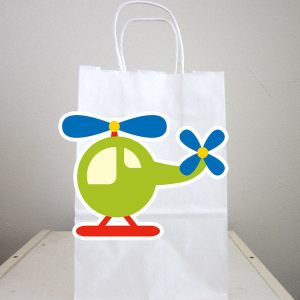 Helicopter Goody Bags, Helicopter Favor Bags, Helicopter Goody Bags, Helicopter Favor Bags