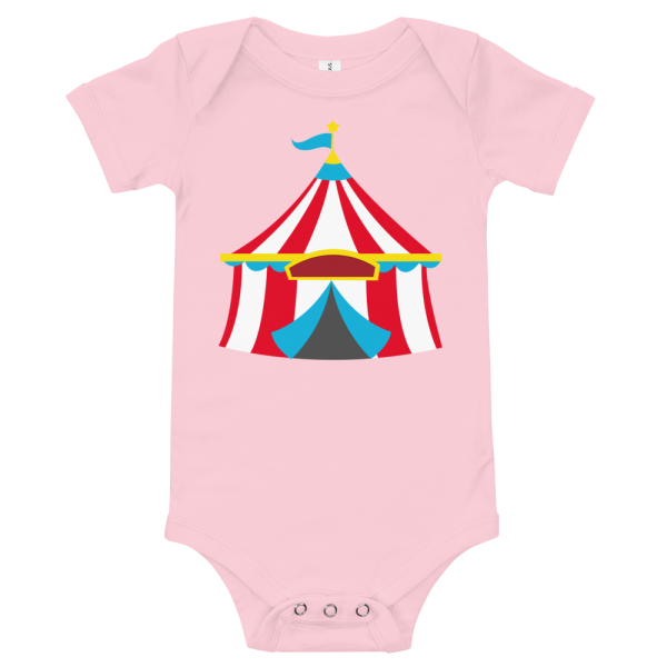 CIRCUS Onepiece Bodysuit, Circus Baby Shirt - Image 6
