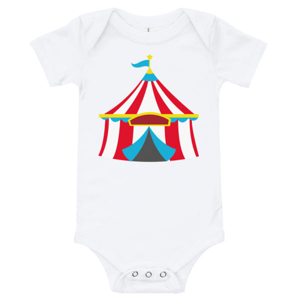 CIRCUS Onepiece Bodysuit, Circus Baby Shirt