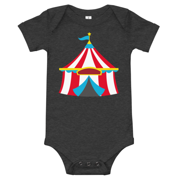 CIRCUS Onepiece Bodysuit, Circus Baby Shirt - Image 4