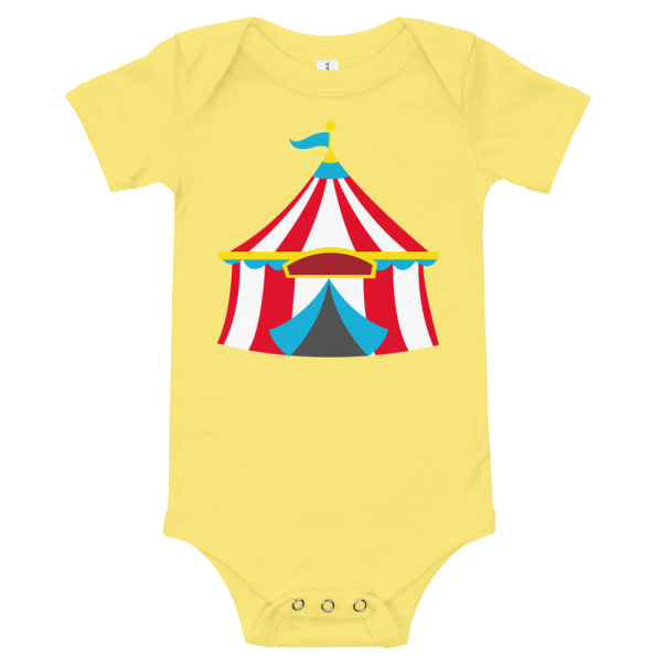 CIRCUS Onepiece Bodysuit, Circus Baby Shirt - Image 5